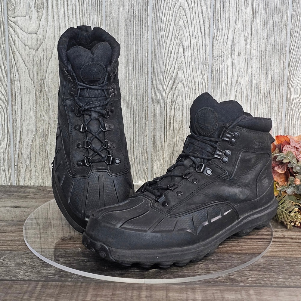 Timberland‎ Converge Waterproof Mid Boots A3349 Black Men's 10.5 ReBOTL